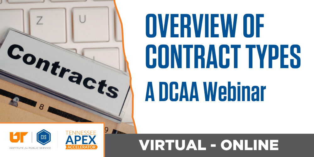 Overview of Contracts - A DCAA Webinar