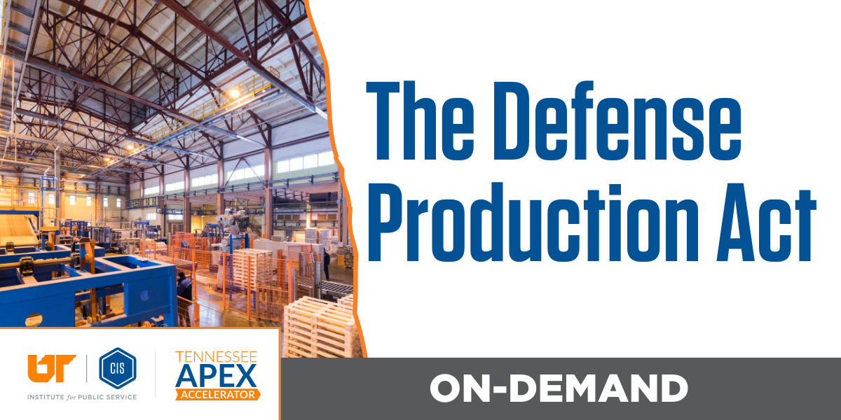 The Defense Production Act