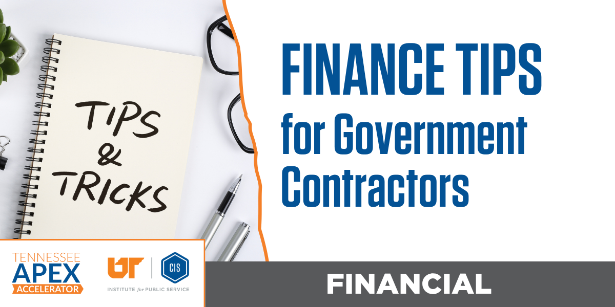 Finance Tips for Government Contractors
