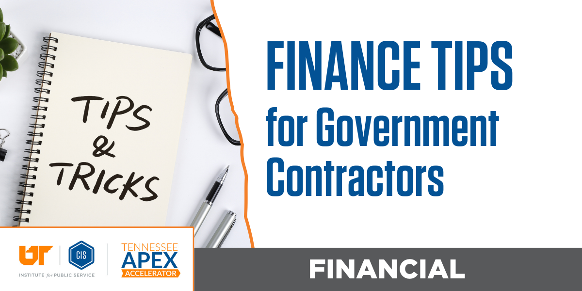 Finance Tips for Government Contractors