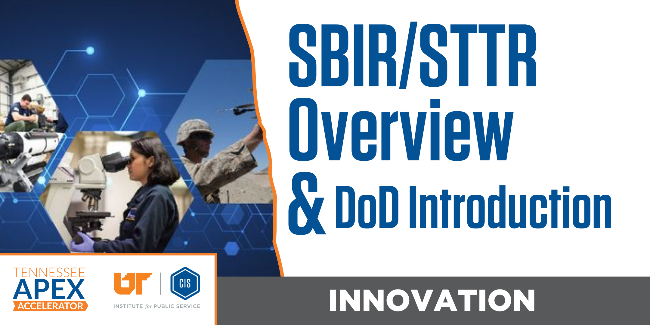 SBIR/STTR Overview & DoD Introduction