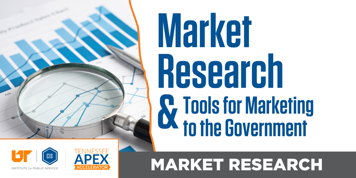 Market Research & Tools for Marketing to the Government