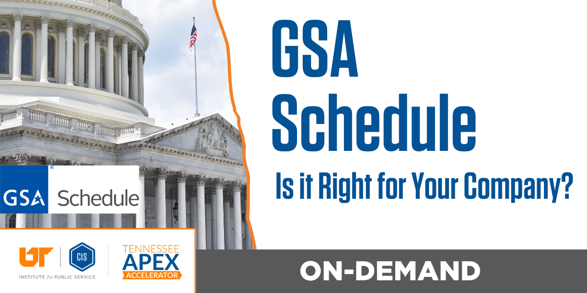 GSA Multiple Award Schedule - Is it Right for Your Company?