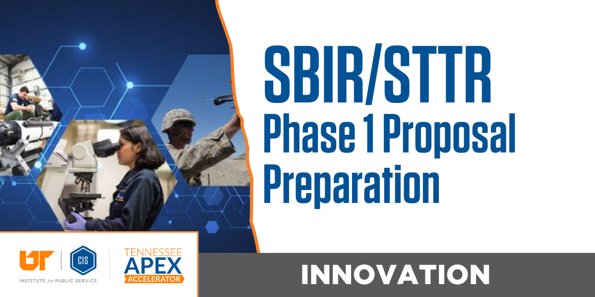 SBIR/STTR Phase 1 Proposal 